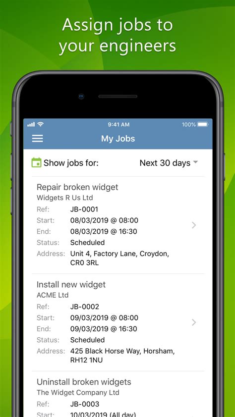 job sheet app|Job Management Mobile App .